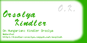 orsolya kindler business card